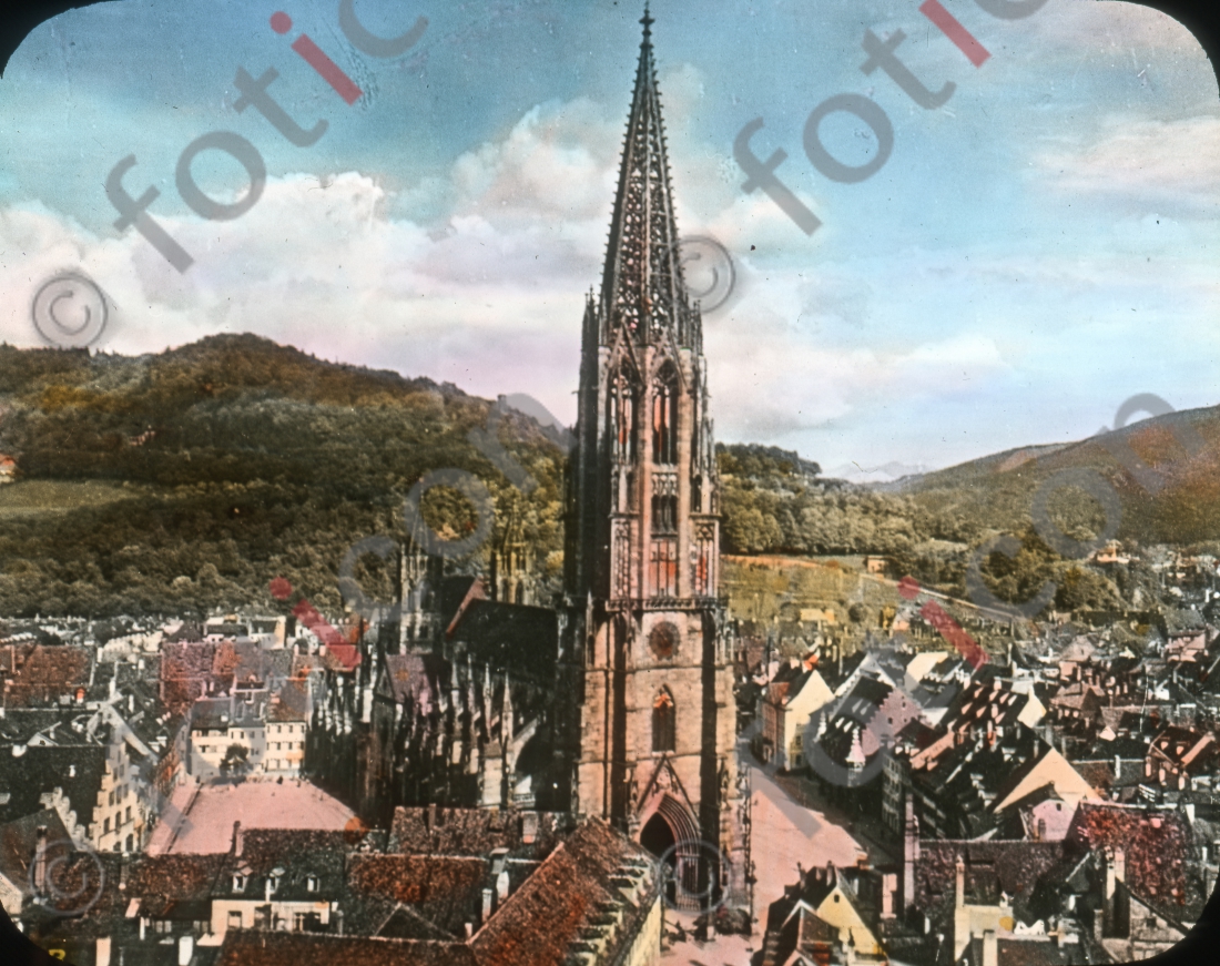 Freiburger Münster | Freiburg Cathedral - Foto foticon-simon-127-022.jpg | foticon.de - Bilddatenbank für Motive aus Geschichte und Kultur